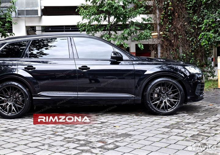 Кованые диски R22 на Audi Q7