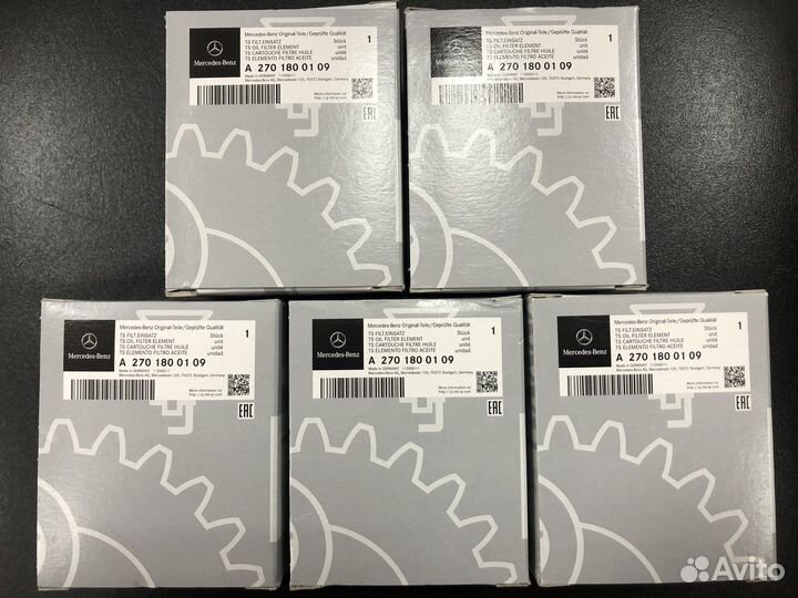 Фильтр масляный Mercedes A2701800109