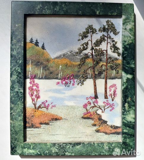 Картина из натуральных камней