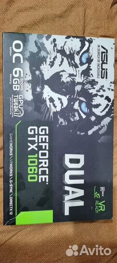 Видеокарта gtx 1060 6gb