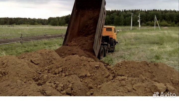 Вывоз/доставка грунта для поднятия участка