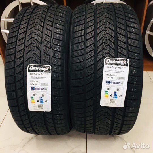Gripmax SureGrip Pro Winter 275/40 R22 и 315/35 R22