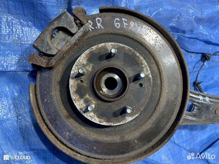 Тормозной диск на mitsubishi outlander GF8W 4J12