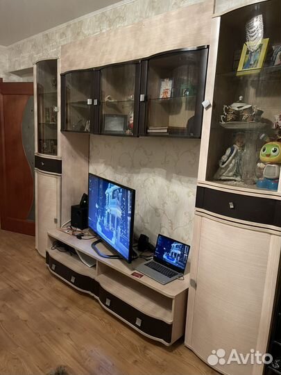 Стенка в гостиную со шкафом под тв бу