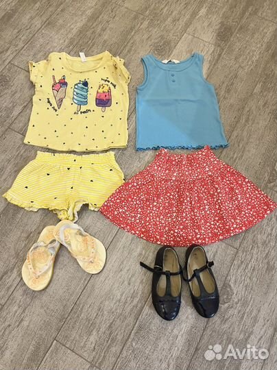 Вещи пакетом на девочку 2 года
