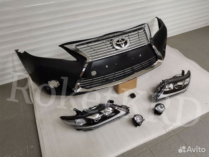 Передний рестайлинг Toyota Camry 40 06-11гг