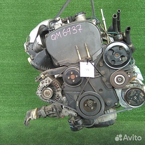 Двигатель в сборе двс mitsubishi chariot grandis N