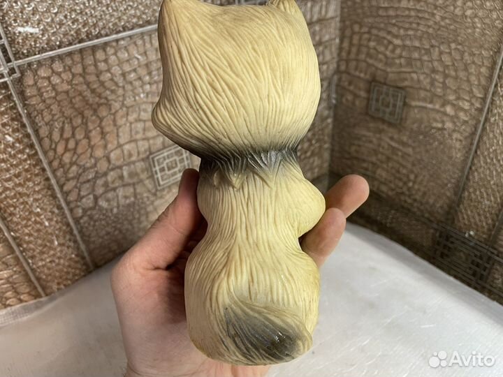 Милый котик игрушка СССР