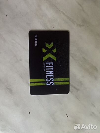 Карта в фитнес клуб xfit