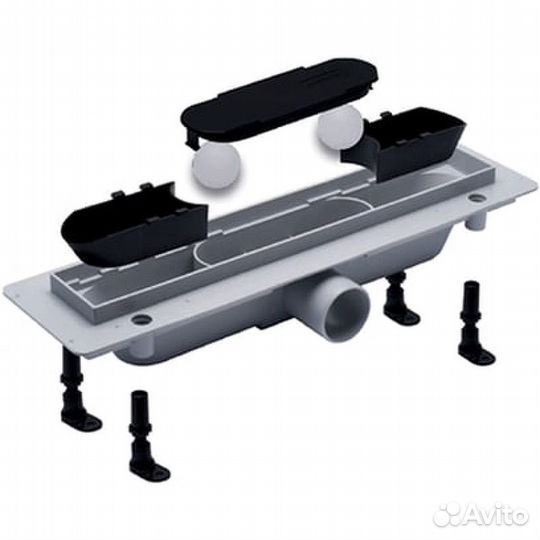 Душевой лоток Plastbrno sza5750 Хром