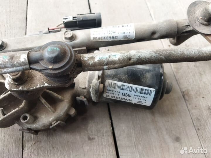 Трапеция стеклоочистителя с мотором GM Cruze