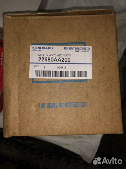 Датчик расхода воздуха Subaru