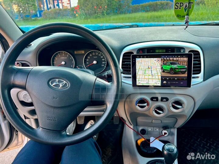 Магнитола android 3.32 Hyundai Verna 2005-2010