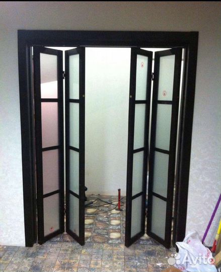 Двери складные, гармошка