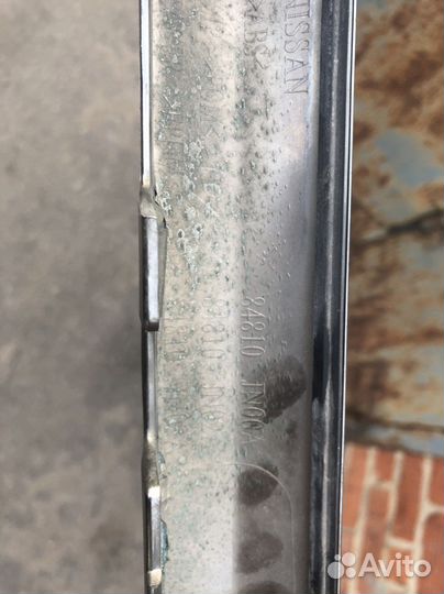 Накладка молдинг багажника nissan teana