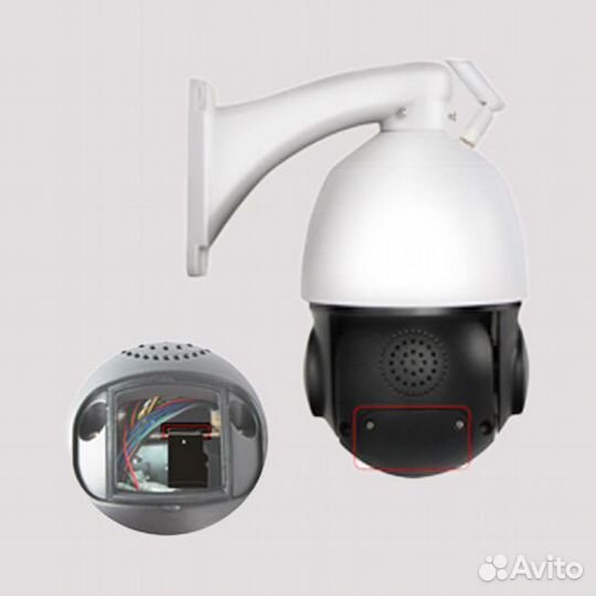 Умная ip-камера 5 мп PTZ зум-30