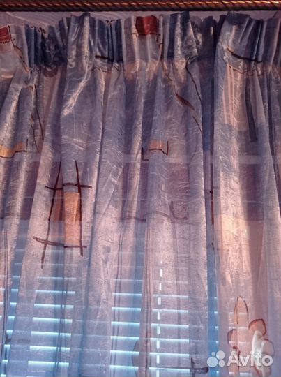 Шторы тюль бу