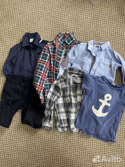 Пакет одежды на мальчика 92-98