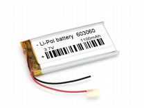 Аккумулятор Li-Pol (батарея) 6*30*60мм 2pin 3.7V/1