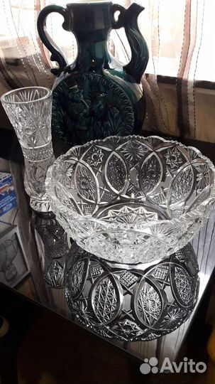 Посуда хрустаь, фарфор, из СССР