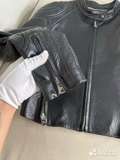 Кожаная куртка alexander wang топ качество S-XL