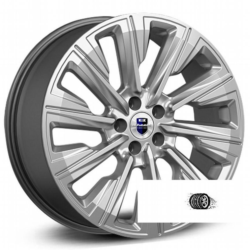 Литые диски K&K 7.5×R19 5×108