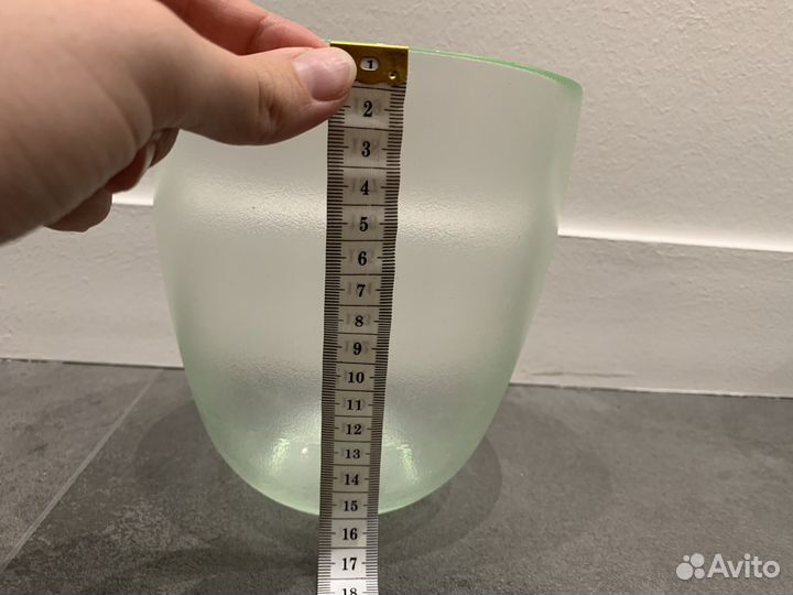 Цветочный стеклянный/ пластиковый горшок