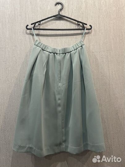 Uniqlo голубая юбка XS