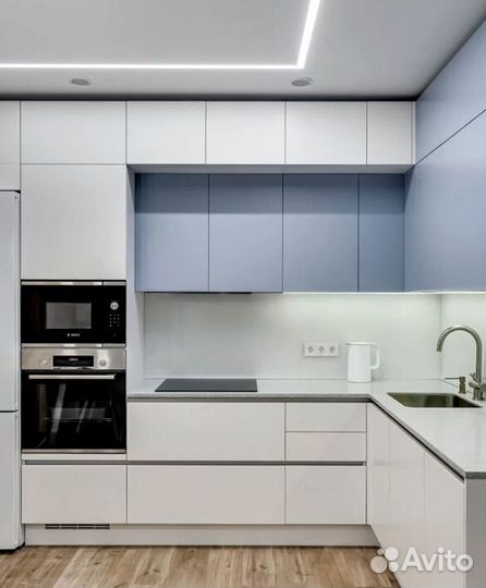 Кухонный гарнитур с бесплатным монтажом