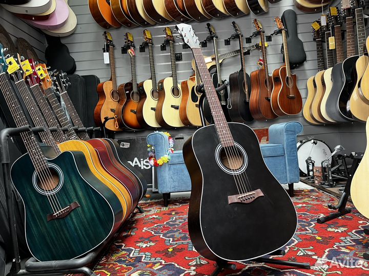 Гитара flight D-175 BK