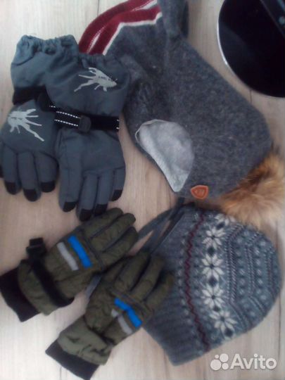 Шапки р.50-54 и перчатки