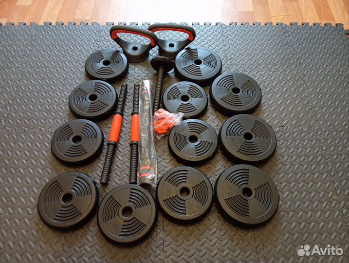 Гантели + гиря 20 кг