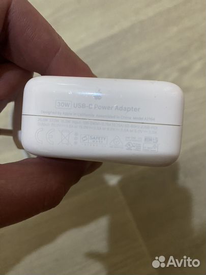 Зарядное устройство type c 30W