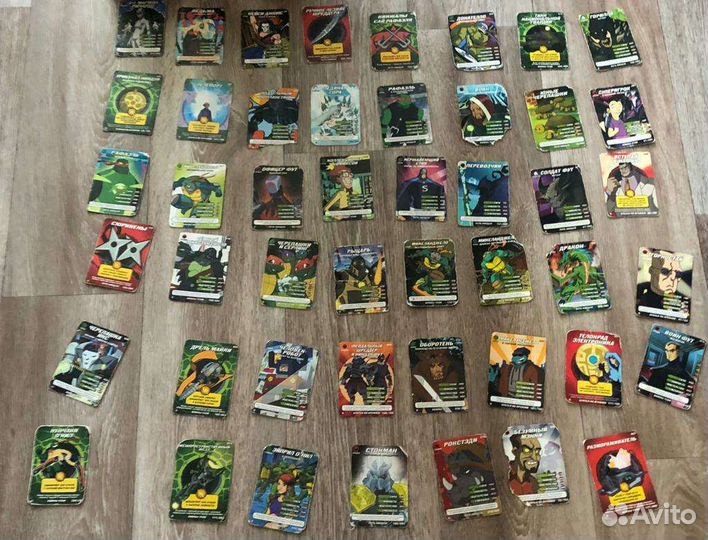 Карточки черепашки ниндзя