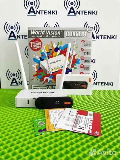 Готовый комплект интернета 4G для дачи