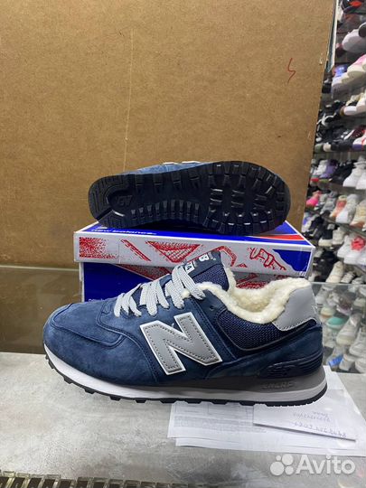 Кроссовки New Balance 574 зимние