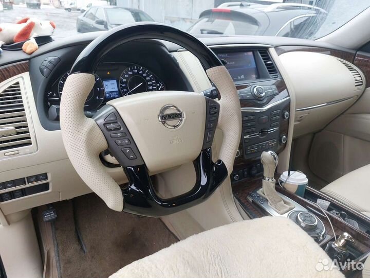 Руль Infiniti QX56 QX80 Nissan Patrol бежевый