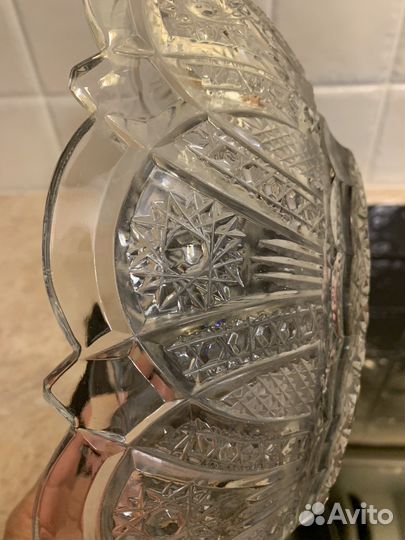 Хрустальный салатник