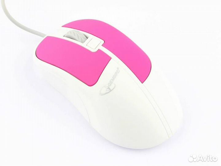 Мышь Gembird MOP-410-P фиолетовый USB 3