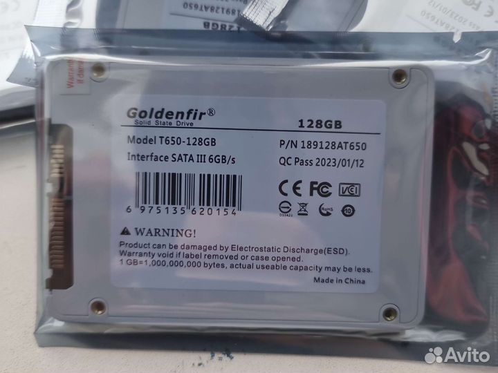 Goldefir SSD 128-256