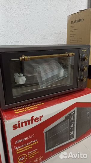 Мини-печь Simfer 45 л, 1400 Вт