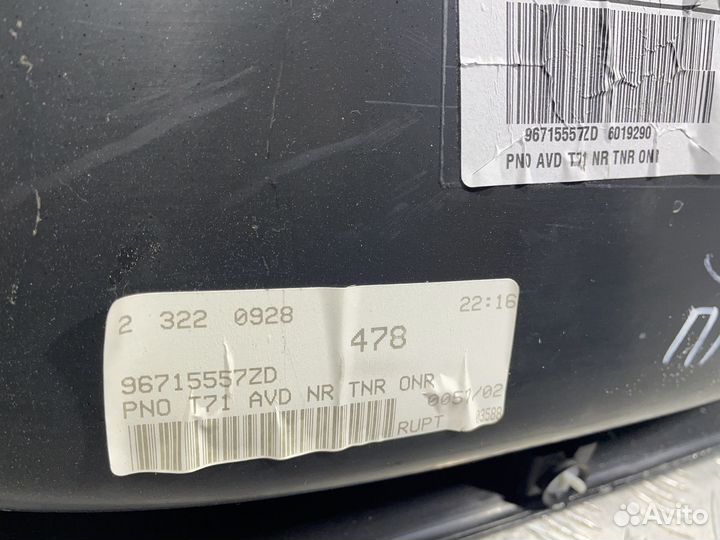 Обшивка двери Peugeot 308 (T7) I (2007–2011)