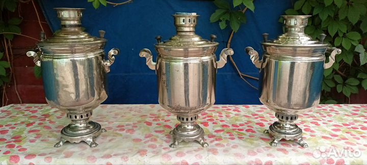 Самовар на дровах СССР