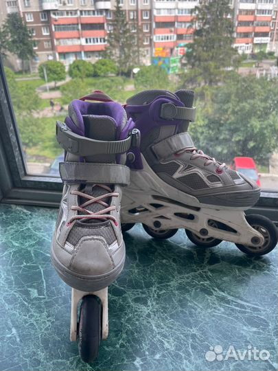 Роликовые коньки раздвижные