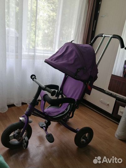 Детский велосипед с ручкой бу