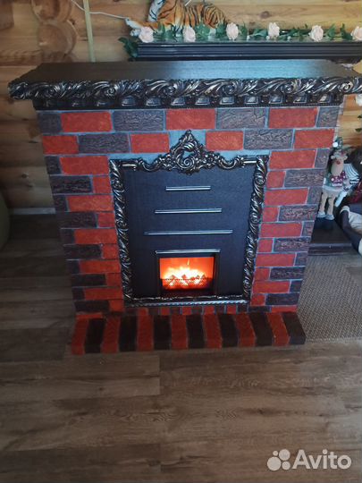 Камин интерьерный