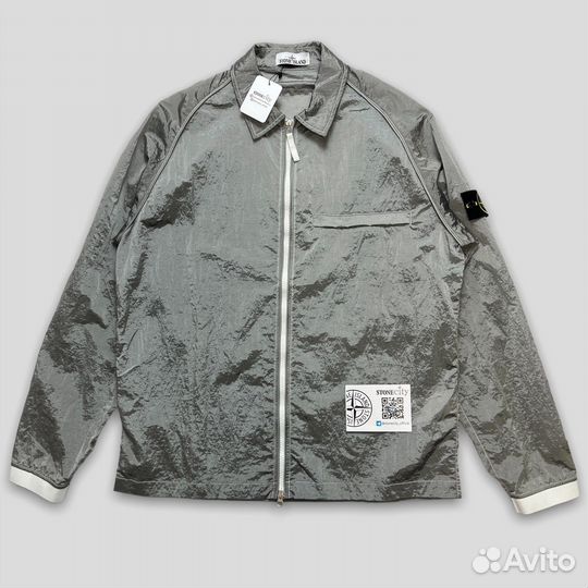 Костюм Stone island Nylon Metal серебро (M-XXL)