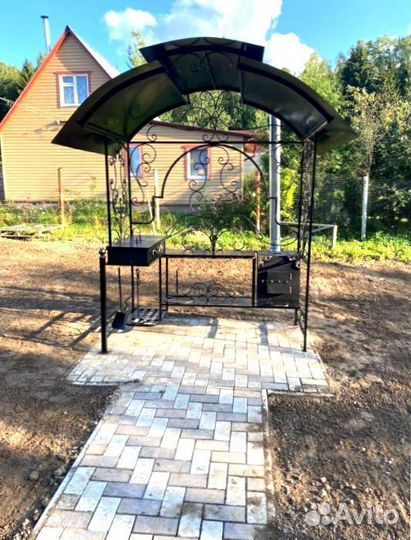 Мангал кованный