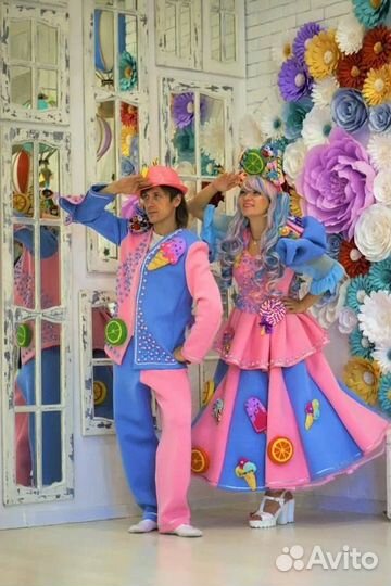 Аниматоры, химическое шоу, серебряное шоу