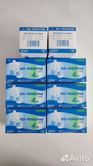 Иглы для шприц ручек 4 мм